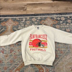 San Francisco 49's sweatshirt size M